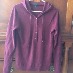 J. Crew cashmere hoodie